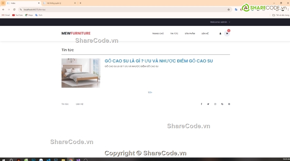 website nội thất,web kinh doan nội thất,code bán nội thất,nội thất